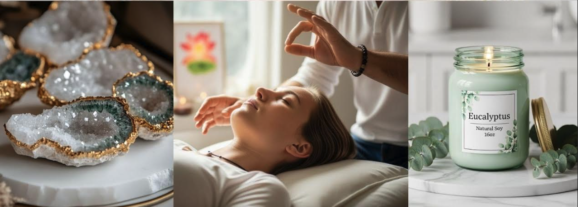 Wellness practitioner in meditation