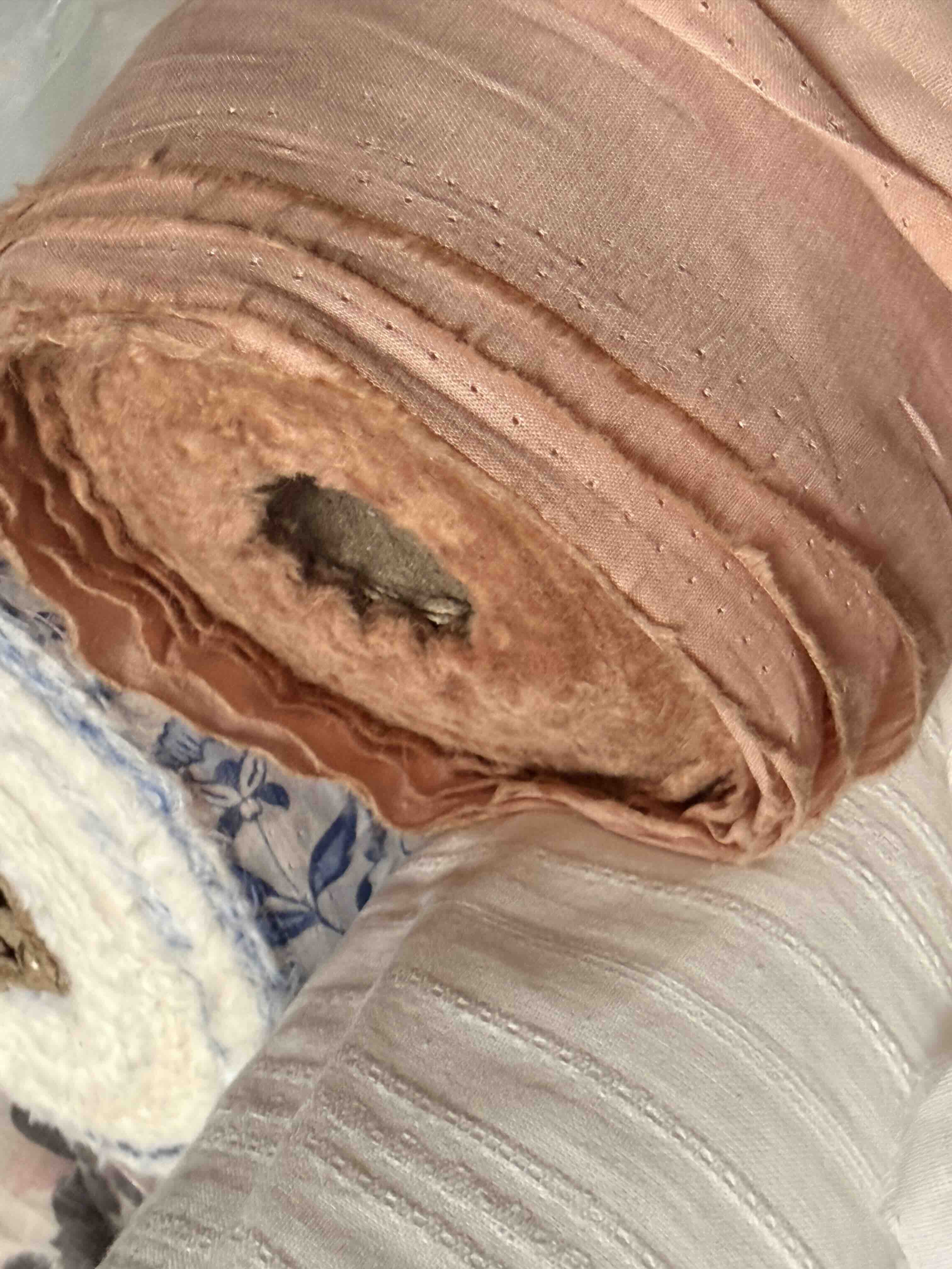 Fabric sourced from an Australian clothing manufacturer that closed because they could not compete with fast fashion prices.  It is excellent quality, and  listed on this marketplace.